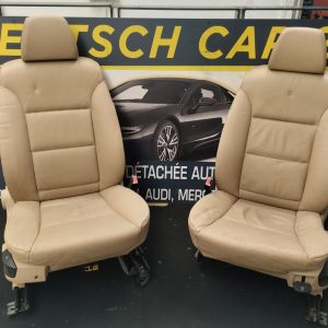 intérieur cuir beige de BMW 530xd e61