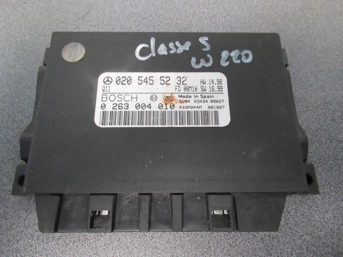 Boîtier SAM (Boîtier électronique) Pour Mercedes Classe S W220 - Occasion