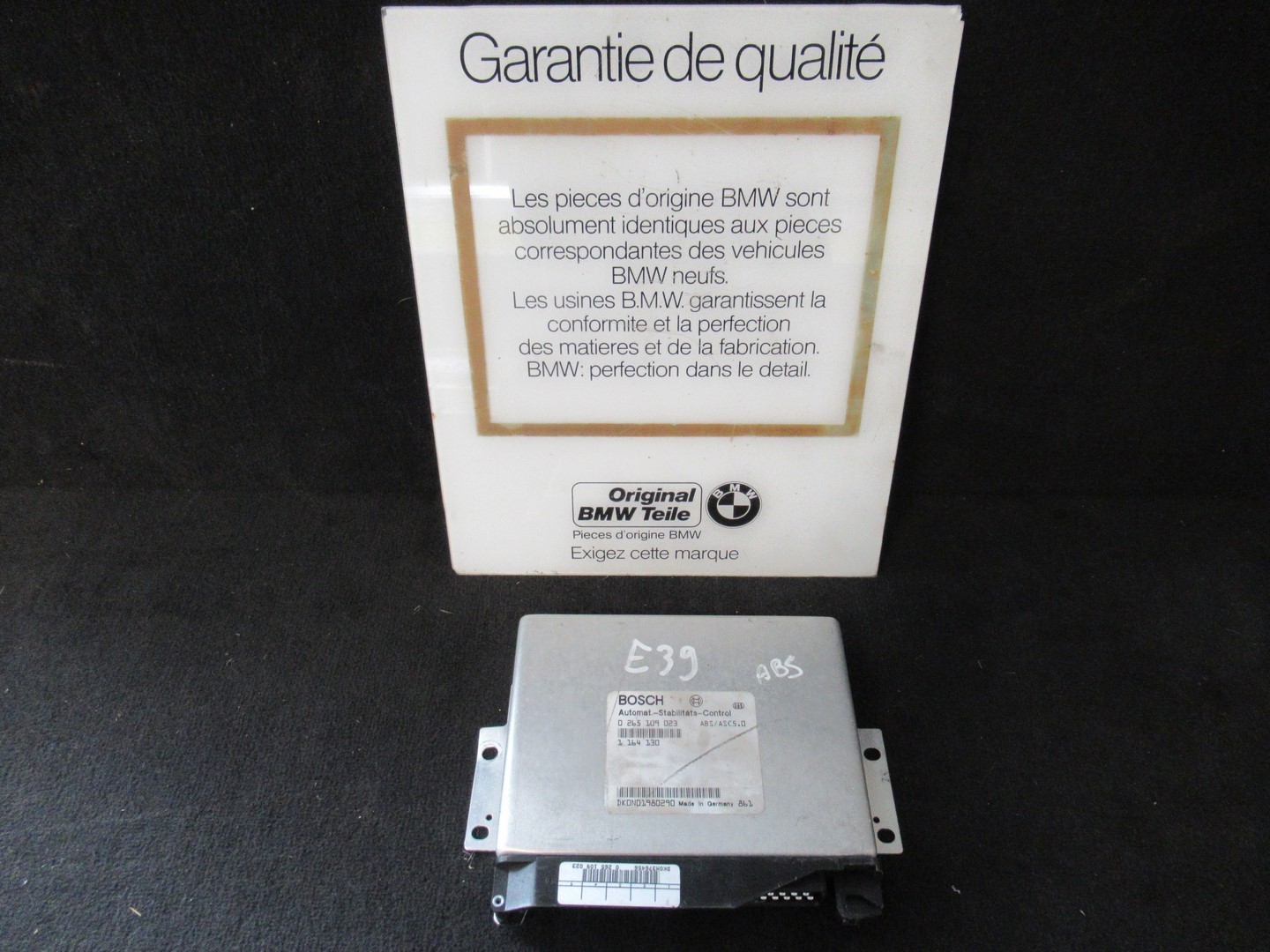 calculateur ABS de BMW e39 référence 0265109023 Deutsch Car 27