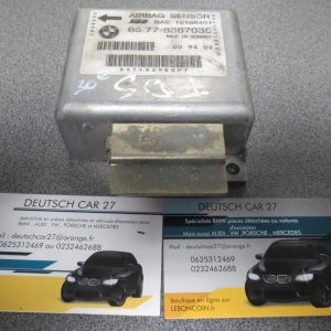 calculateur air bag de BMW e36 référence 65778367035