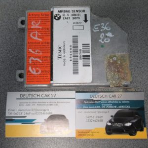 calculateur air bag de BMW e36 référence 65778386131