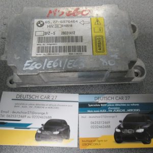 calculateur air bag de BMW e60 e61 e63 référence 65776976464