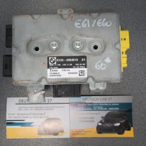 calculateur air bag passager de BMW e60 e61 référence 6135696301501