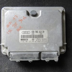 calculateur moteur de AUDI A3 1L9 tdi 90 cv type moteur AGR référence 038906018BN/Abosch 0281001847
