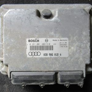 calculateur moteur de AUDI A3 1L9 tdi référence 038906018AA/bosch 0281001409/410