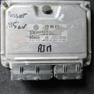 calculateur moteur de PASSAT tdi 115 cv type moteur AJM référence 038906019L/bosch 0281010216
