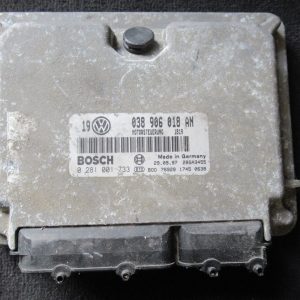 calculateur moteur de PASSAT référence 038906018AN/ bosch 0281001733