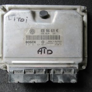 calculateur moteur deVW tdi type moteur ATD référence 038906019NE/bosch 0281011824