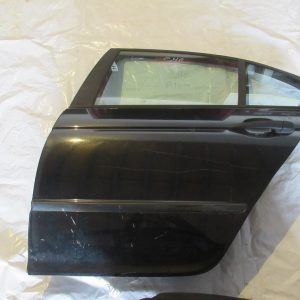 Porte arrière gauche de BMW E46 noir manuel