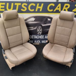 Interieur cuir beige de BMW e32
