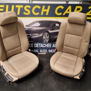 Interieur cuir beige de bmw e46