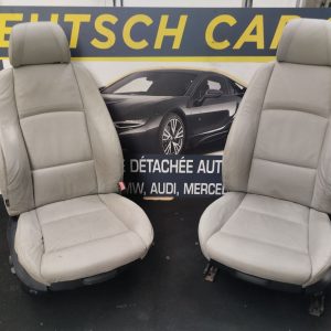 Intérieur cuir blanc bmw e92 pack m