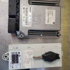 0281012091 / 7796637 kit calculateur moteur bmw 530d e60