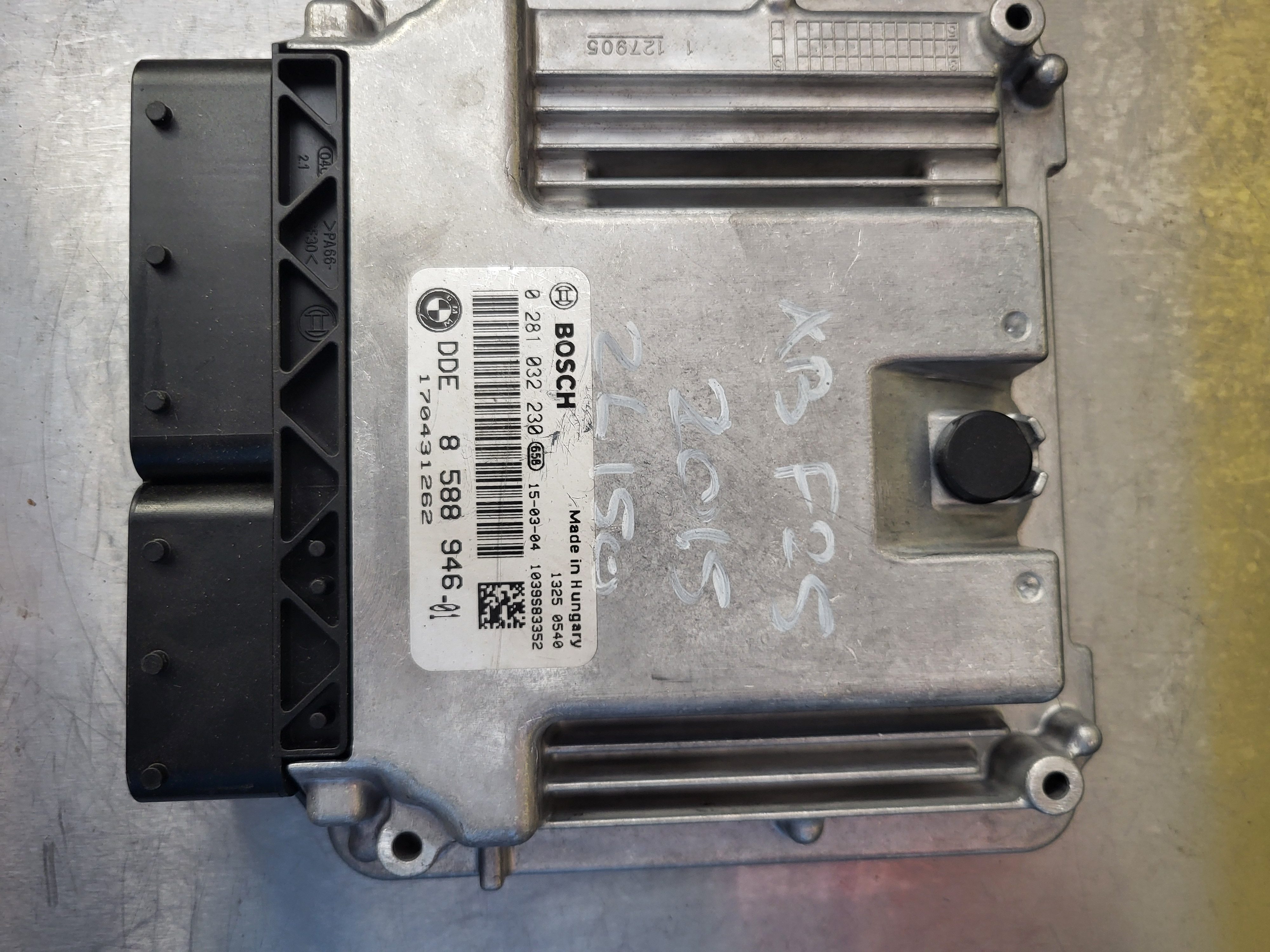 Calculateur Moteur (DDE) Pour BMW X3 - Référence 0281032230 / 8588946 - Pièce D'occasion Opérationnelle