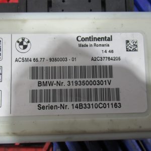 9350003 calculateur d airbag de BMW f10 f11