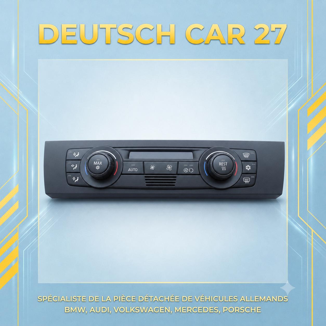 commande de climatisation de BMW 320d e90 phase 1 ref 6965374