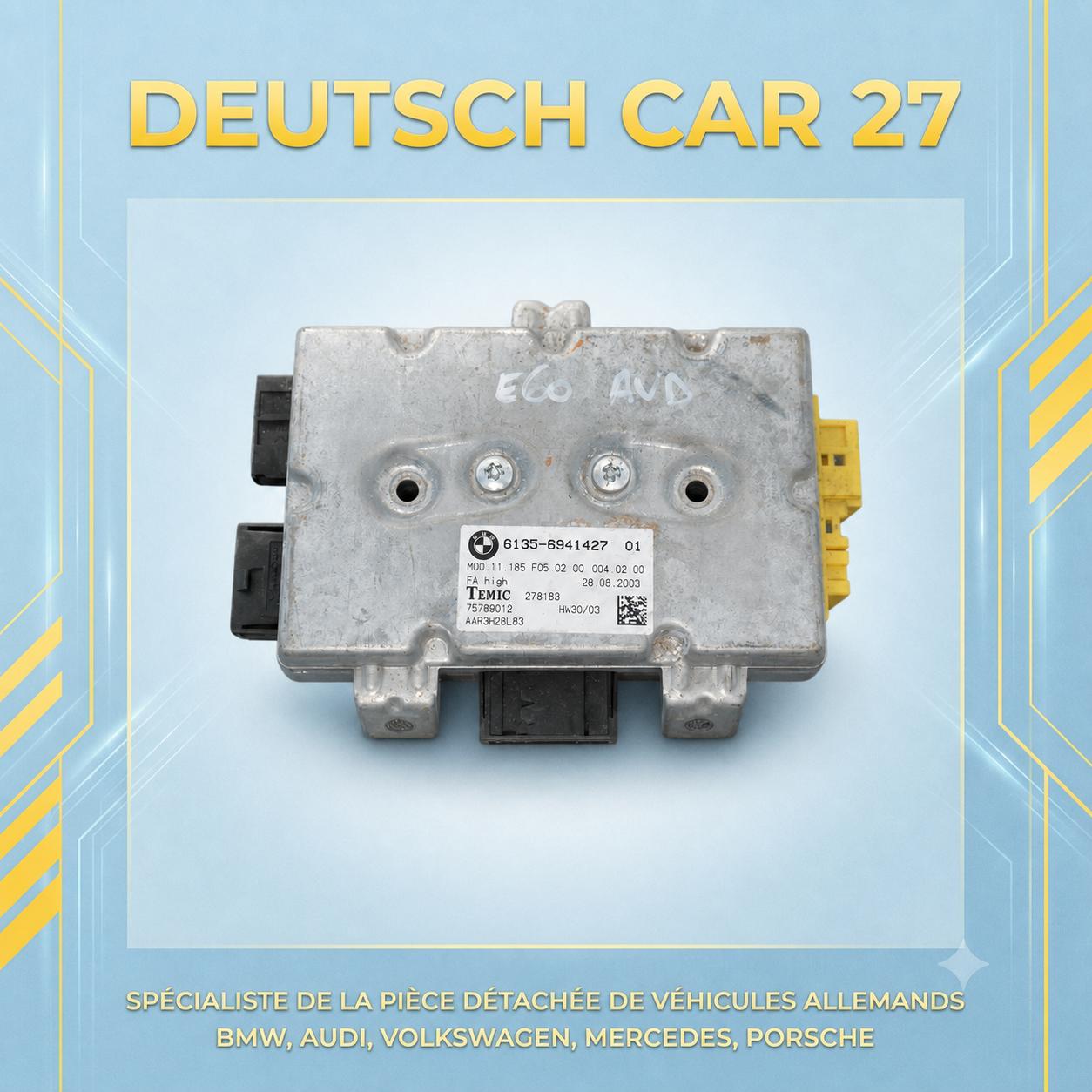 calculateur air bag passager de BMW e60 référence 6135694142701
