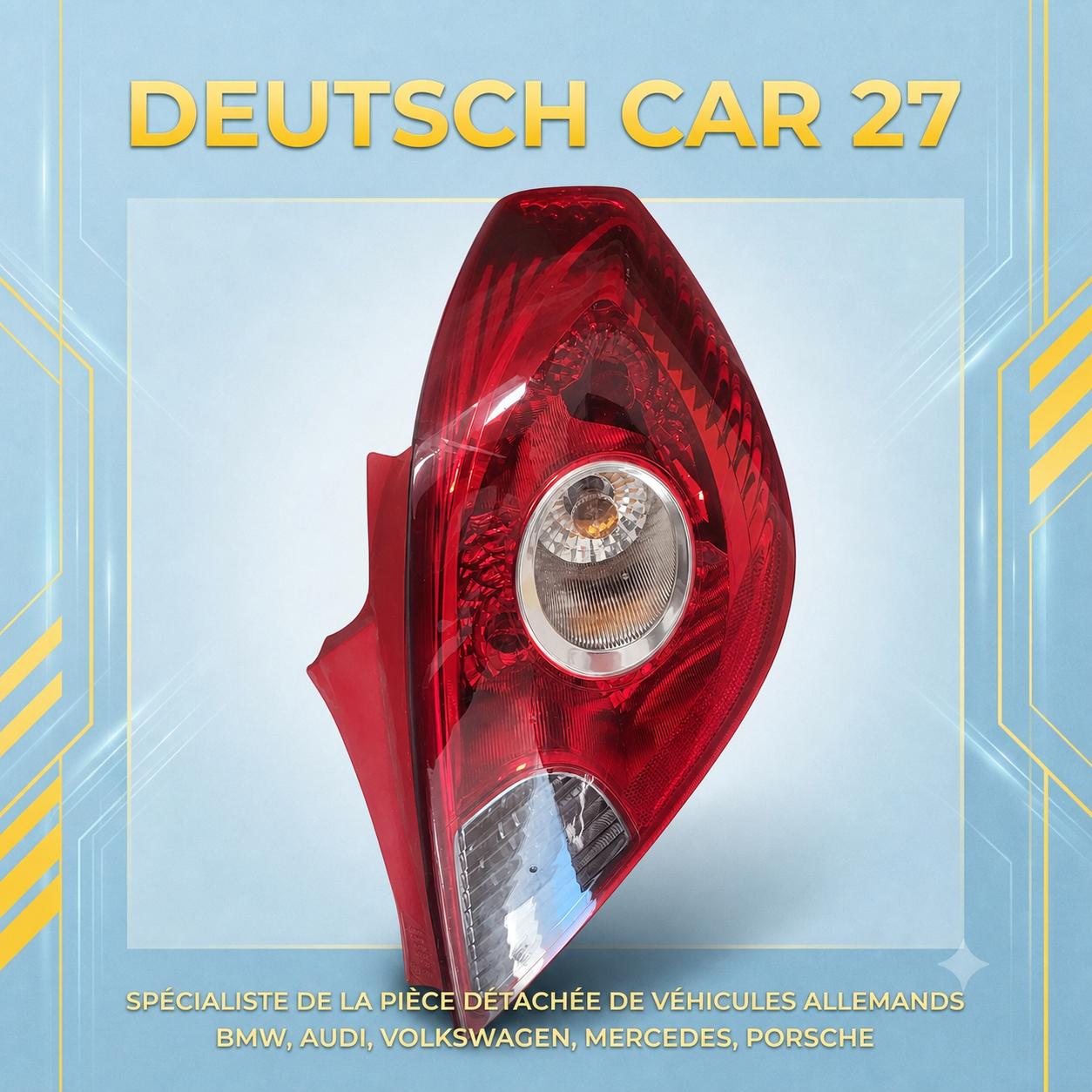 Feu arriere droit opel corsa s07 13186351