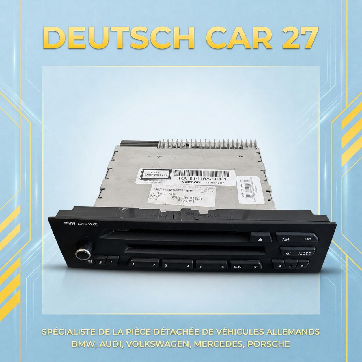 Autoradio cd de bmw e90 réf 9141682