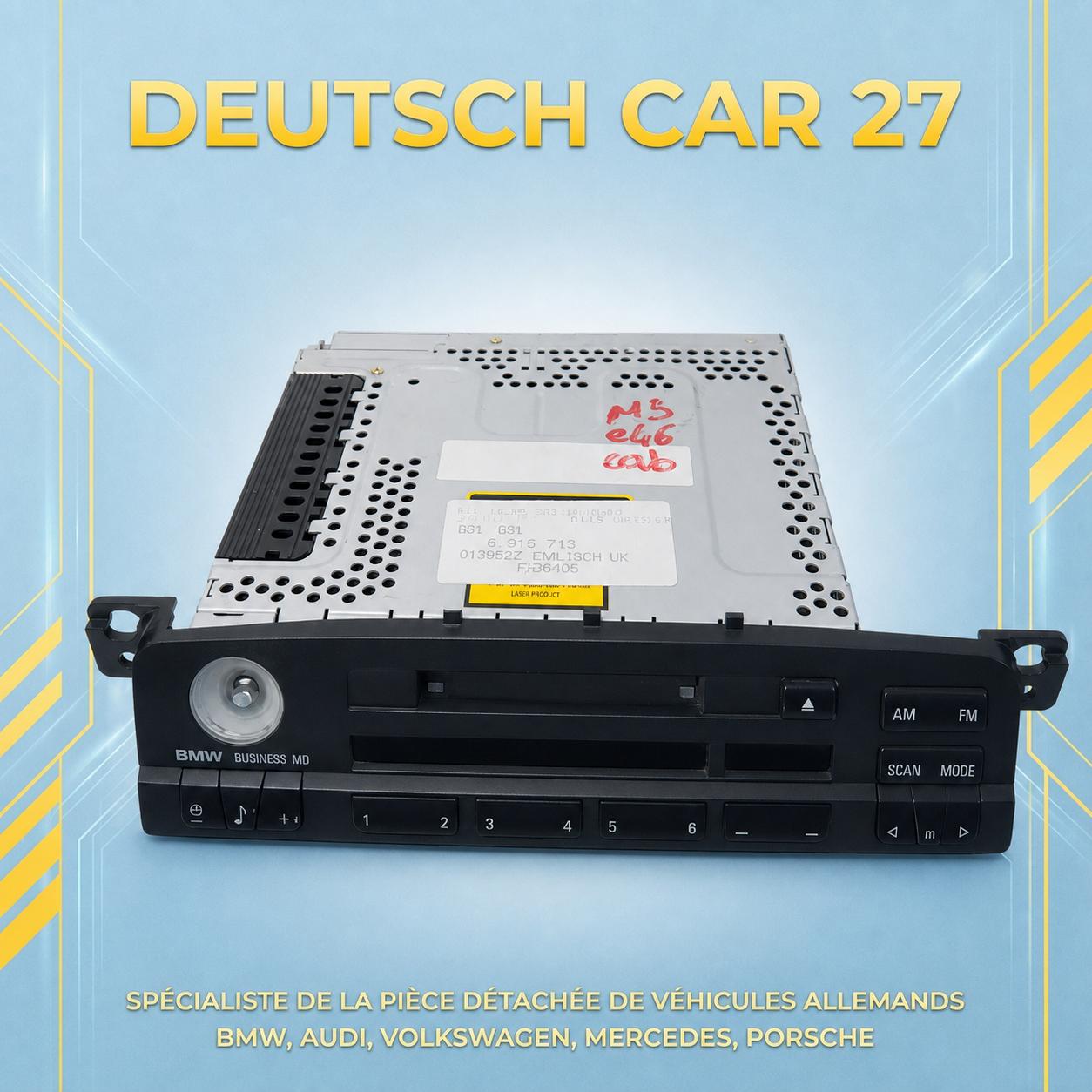Autoradio k7 bmw e46 ref 6916713