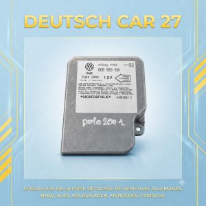 calculateur air bag de POLO année 2001 référence 6Q0909601