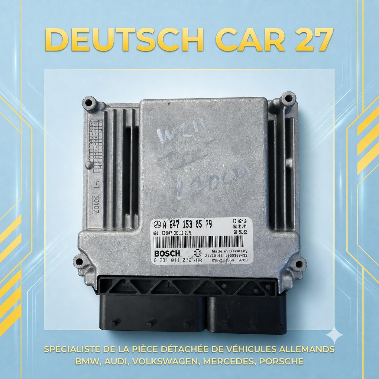 0281011072 / a6471500579 calculateur moteur Mercedes