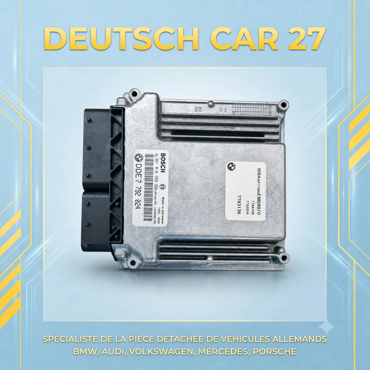 0281010565 / 7792024 kit calculateur moteur bmw 320d e46 ph2 150cv