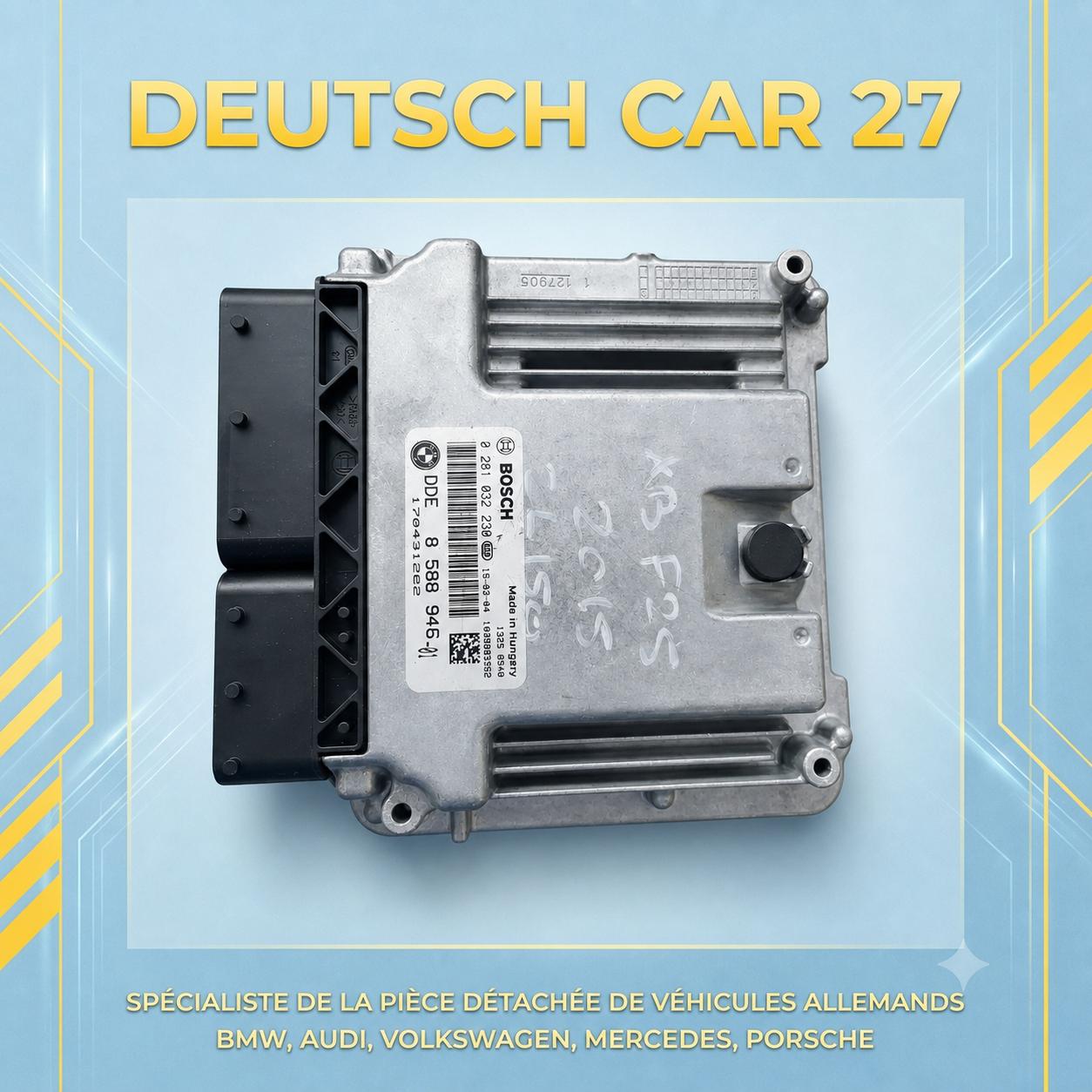 0281032230 / 8588946 calculateur moteur bmw x3 f25 ph2