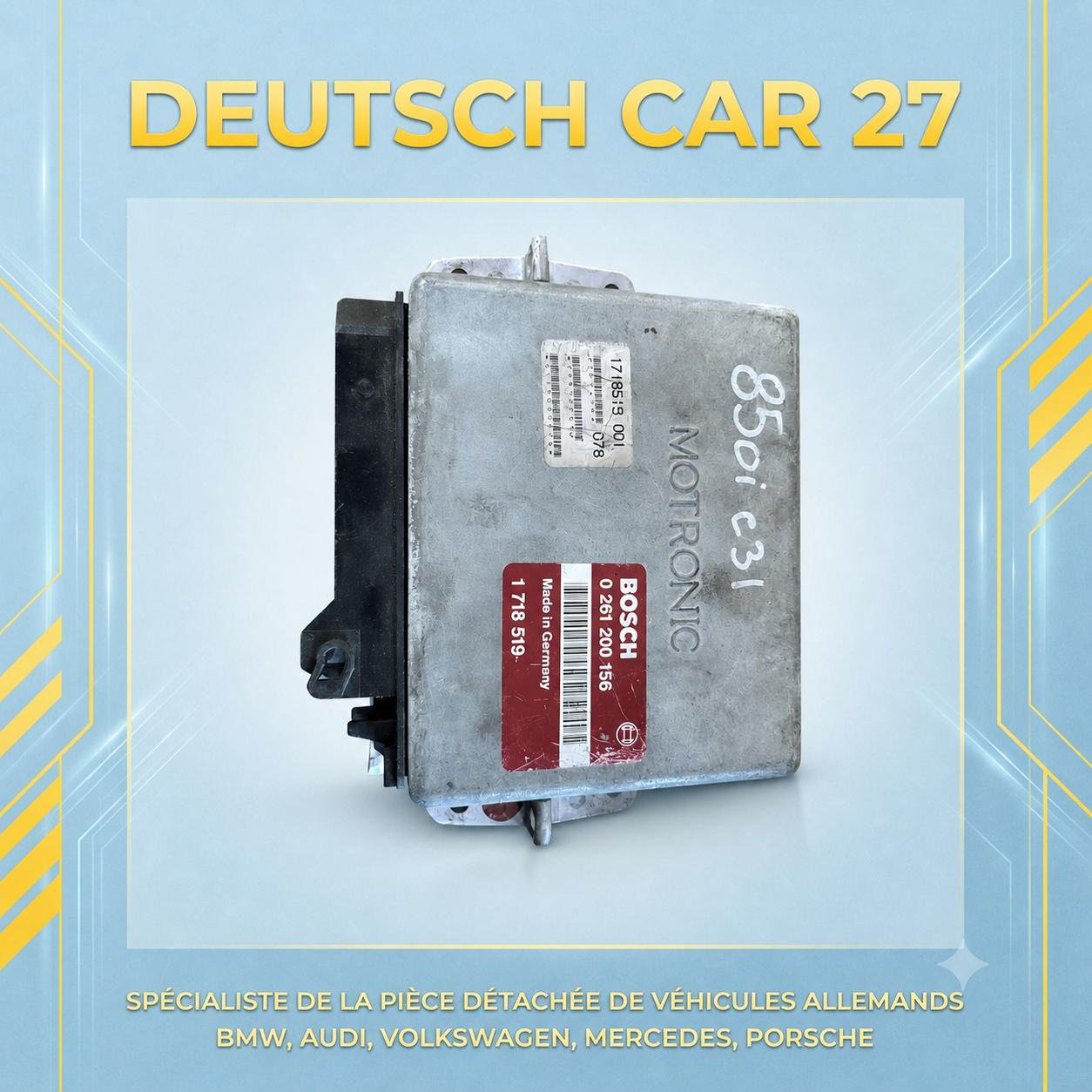 0261200156 calculateur moteur bmw 850ci e31