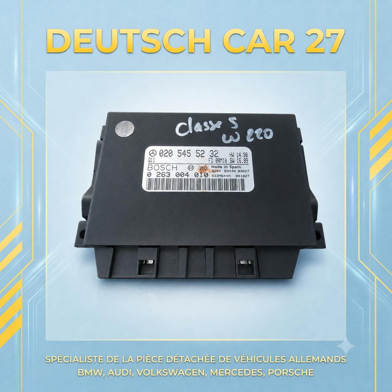 boitier de Mercedes Classe S W220 référence 0205455232