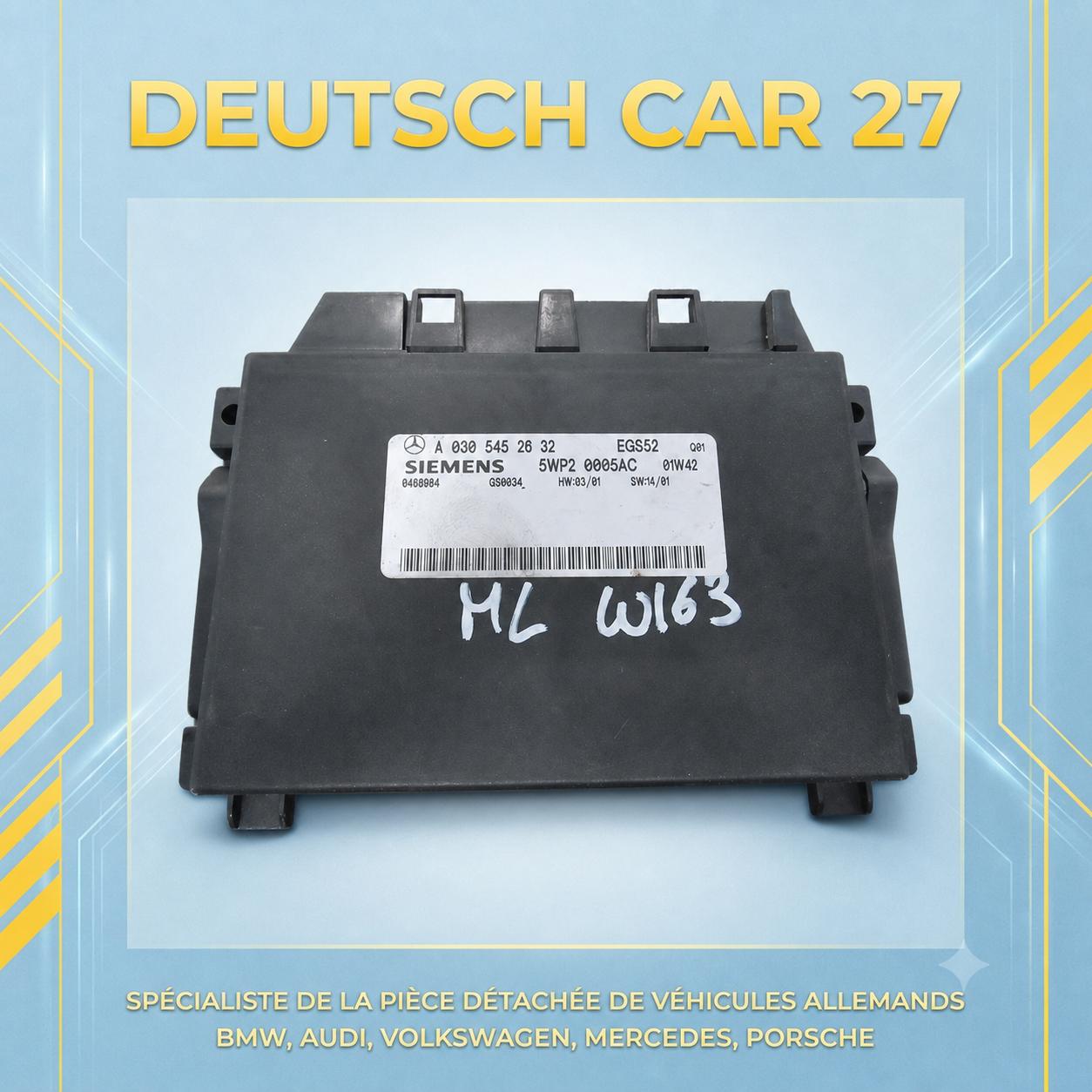 boitier de Mercedes ML W163 référence A0305452632