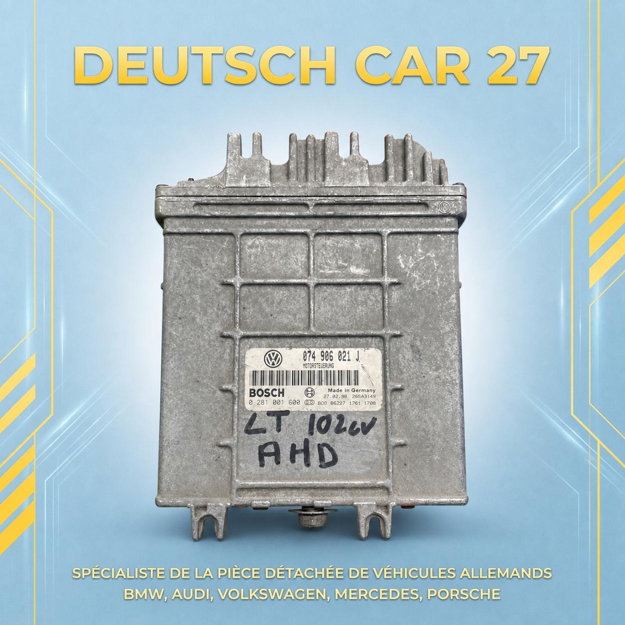 074906021j / 0261001600 calculateur moteur de volskwagen lt 102cv