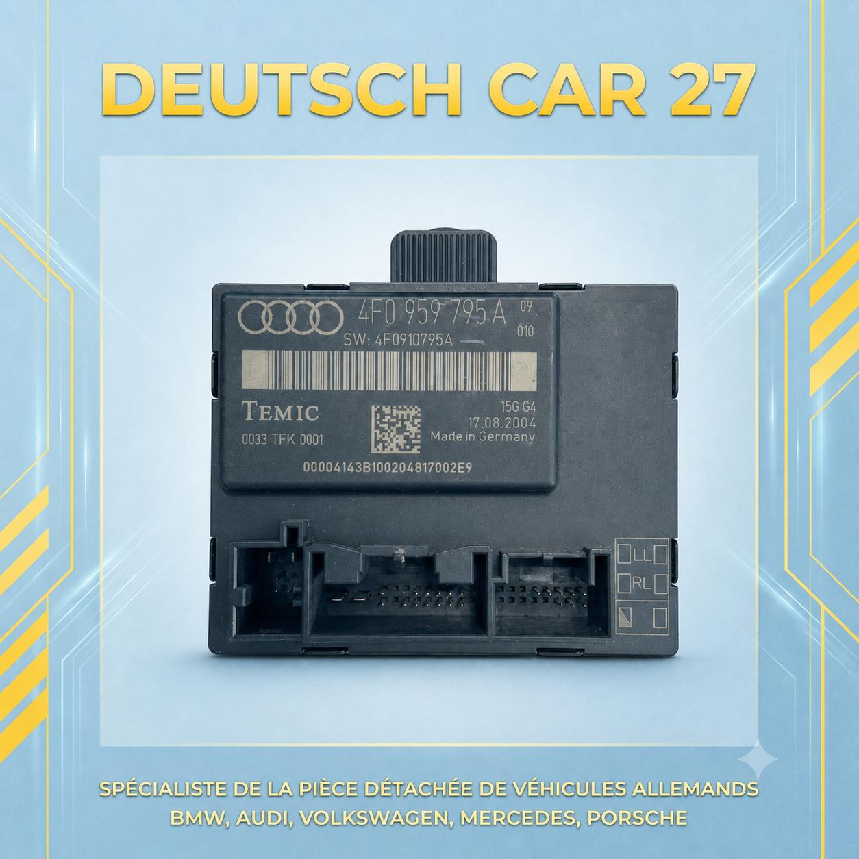 4f0959795a Module de porte arrière gauche audi a6 c6