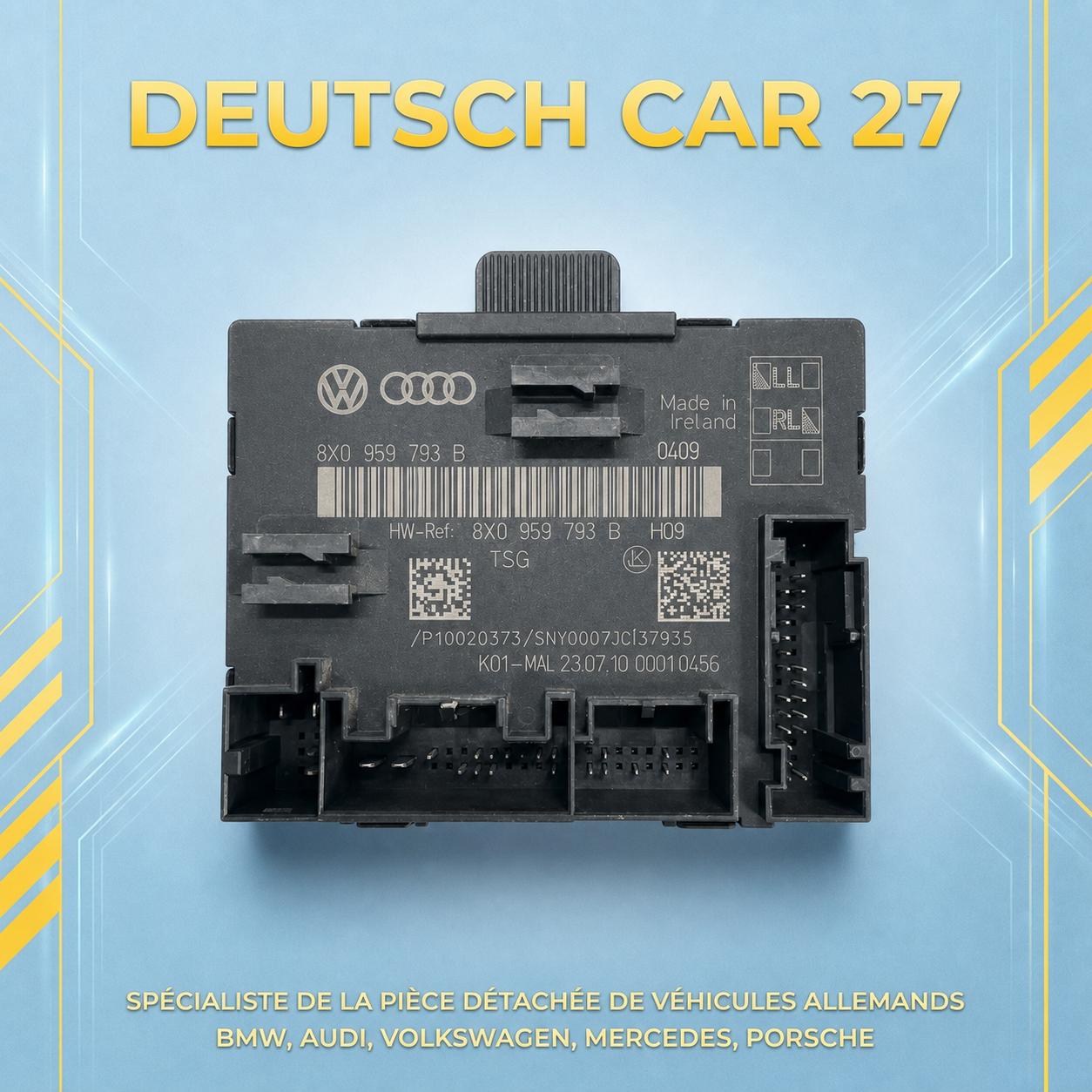 8x0959793b module de porte avant audi a1