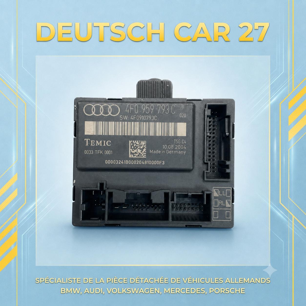 4f0959793c Module de porte arrière droite audi a6 c6