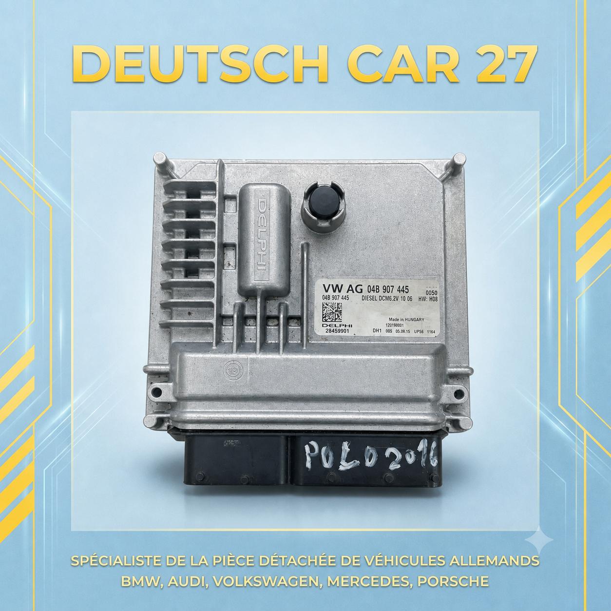 04b907445 / 28459901 calculateur moteur polo 2016