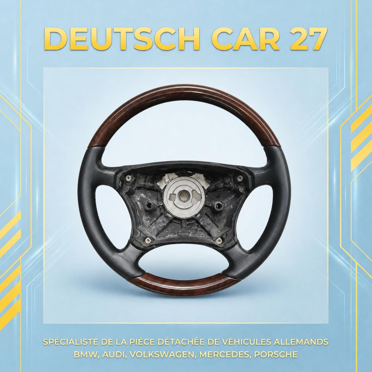 Volant cuir et ronce de noyer Mercedes classe s w220