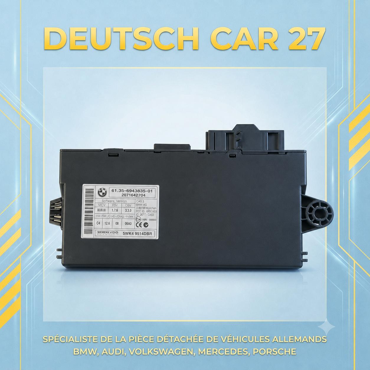 6943833 Boitier cas 3 de bmw e60