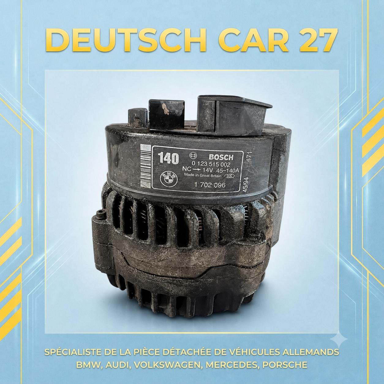 1702096 alternateur de bmw 730i v8 140amp