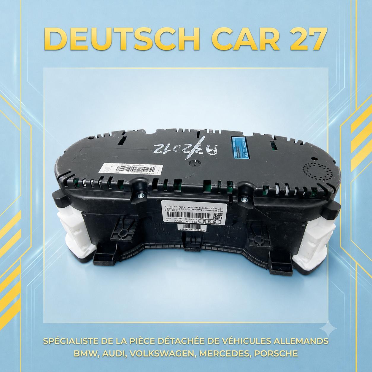 compteur de Audi A1 ou Audi A3 de 2012 essence 240km/h référence 8X0920930