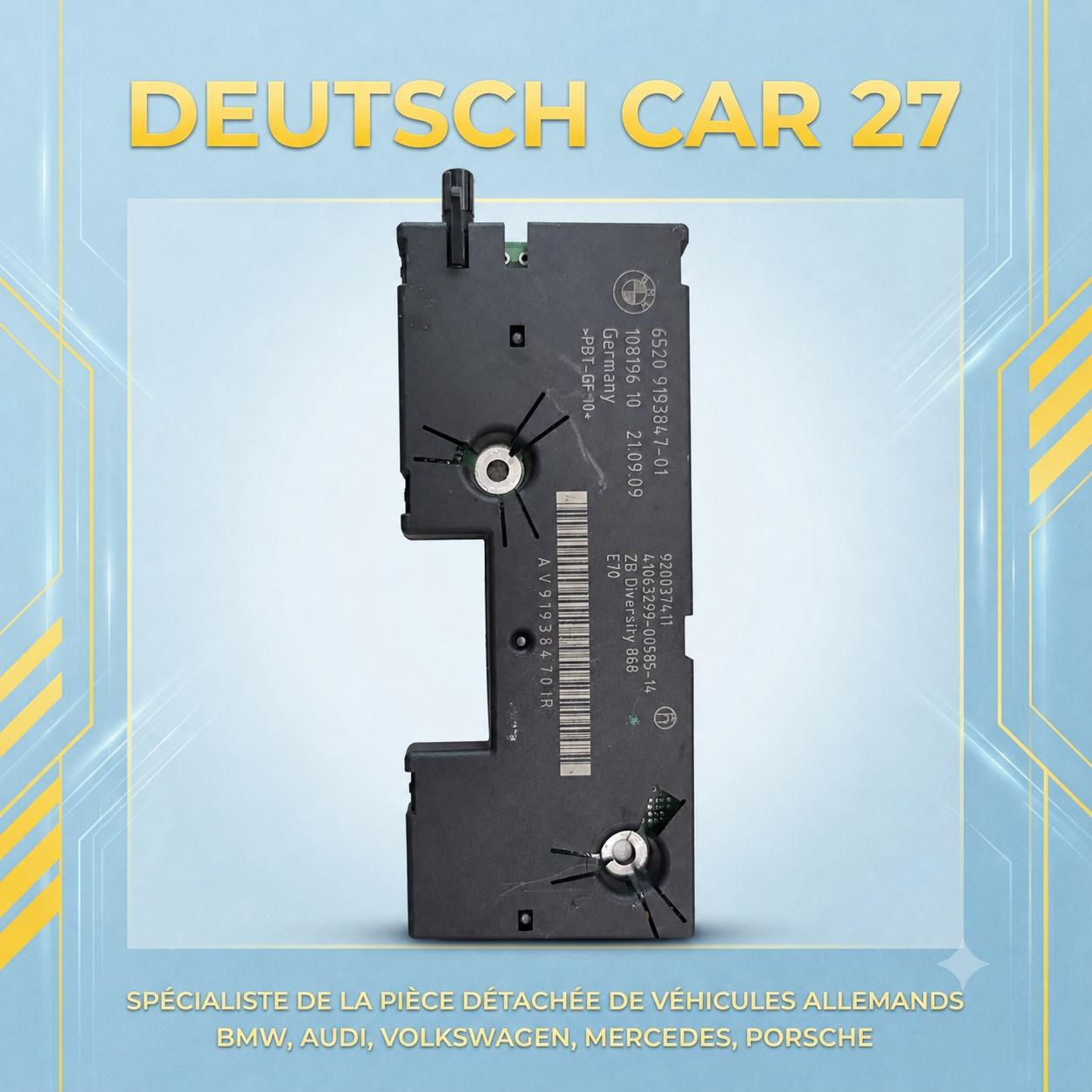 9193847 boitier d antenne diversity de bmw x5 e70