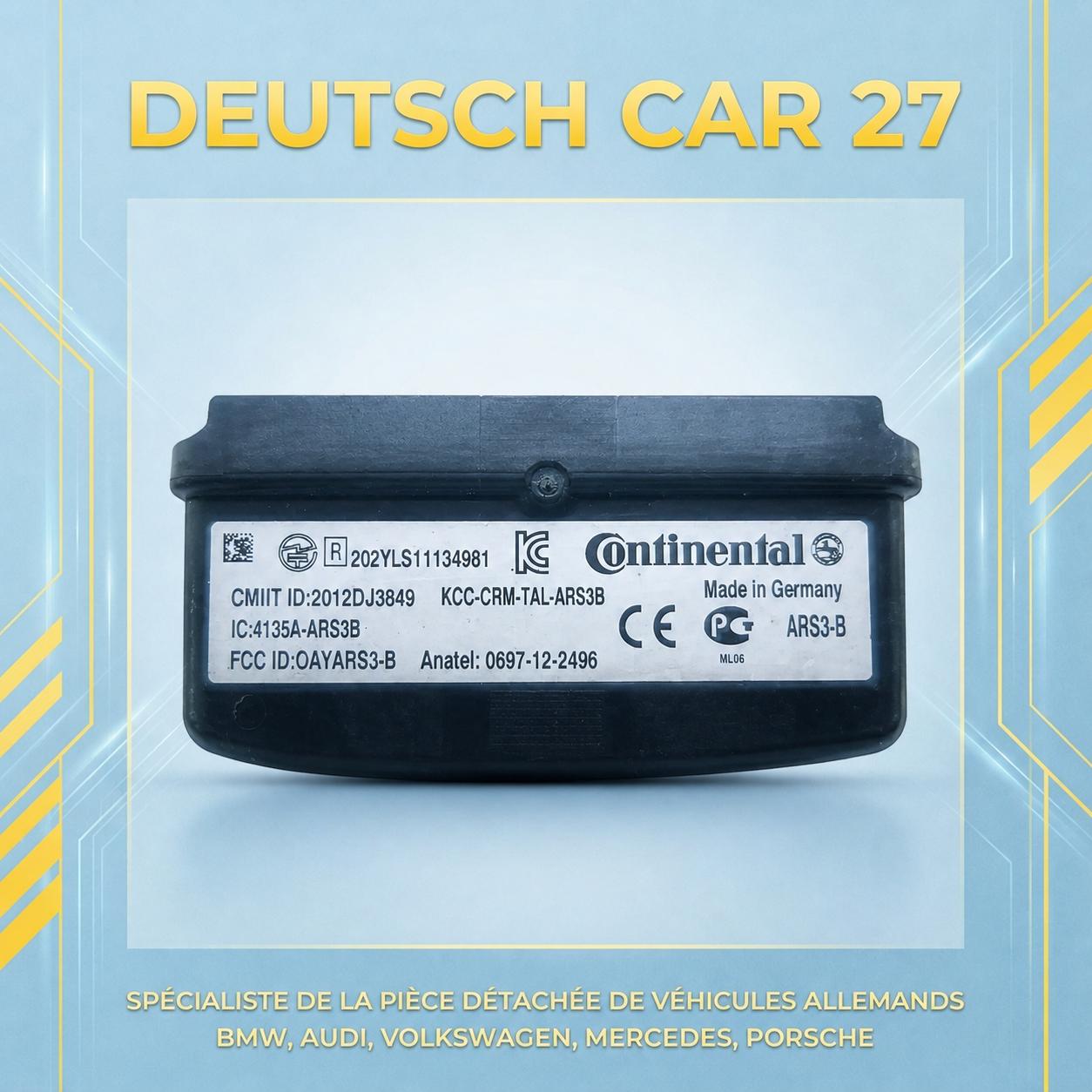 11134981 radar de distance de bmw serie f
