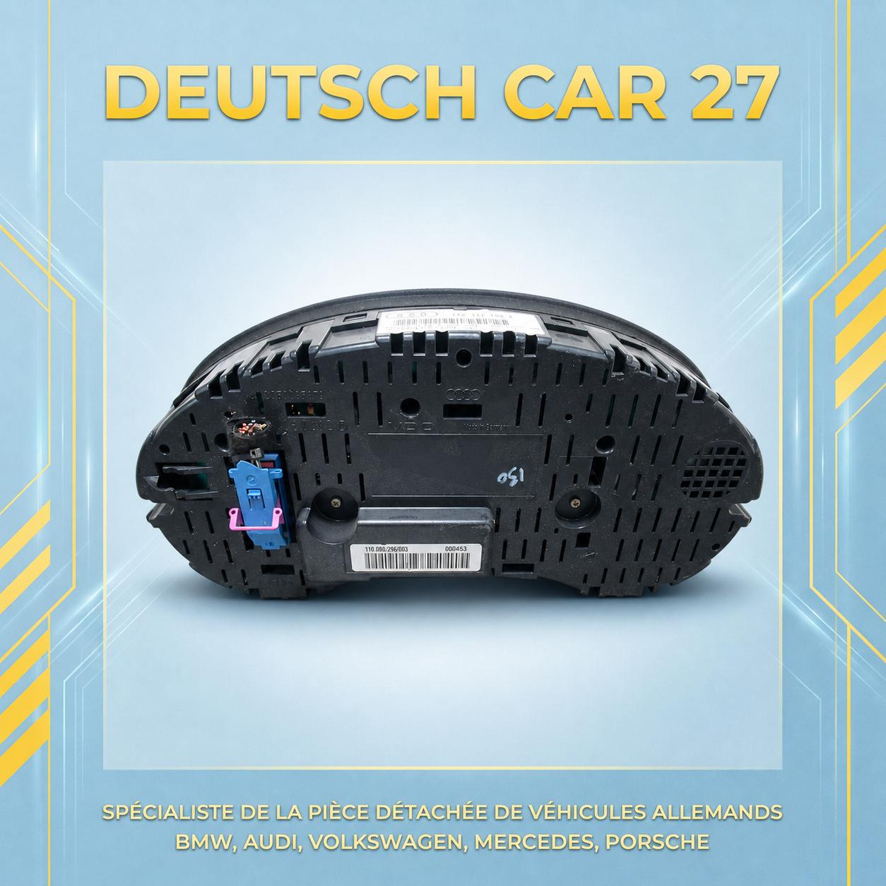 compteur de Audi A3 1L9 tdi 260km/h référence 8P0920900F