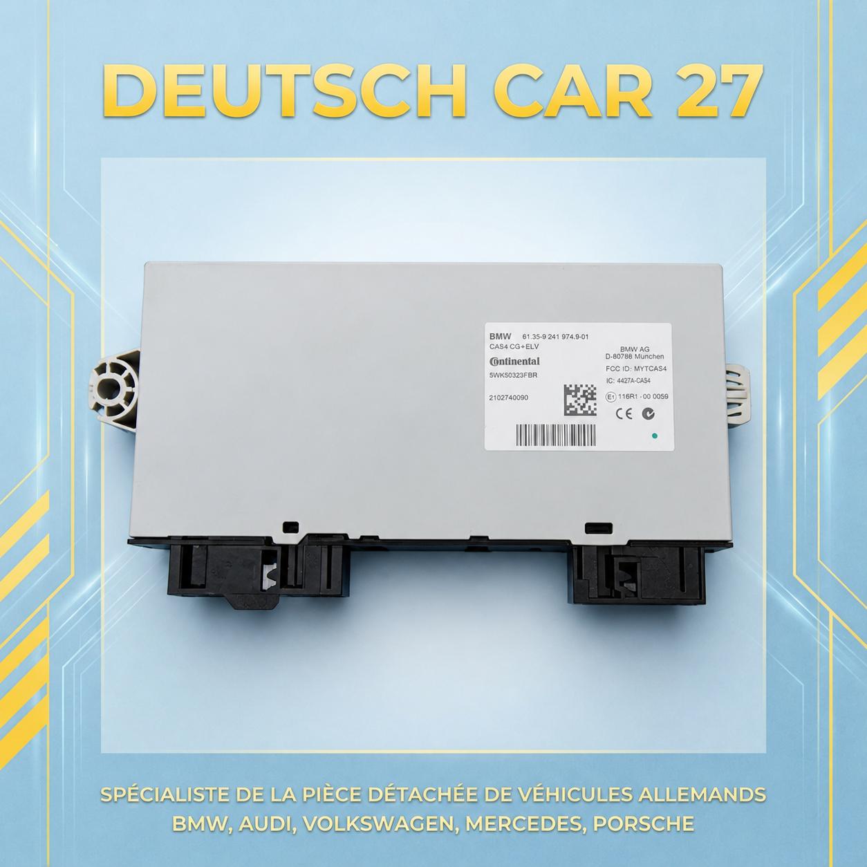 BMW F01 F02 F07 F10 F11 CAS4 Unité de contrôle Module de lecture clé 9241974