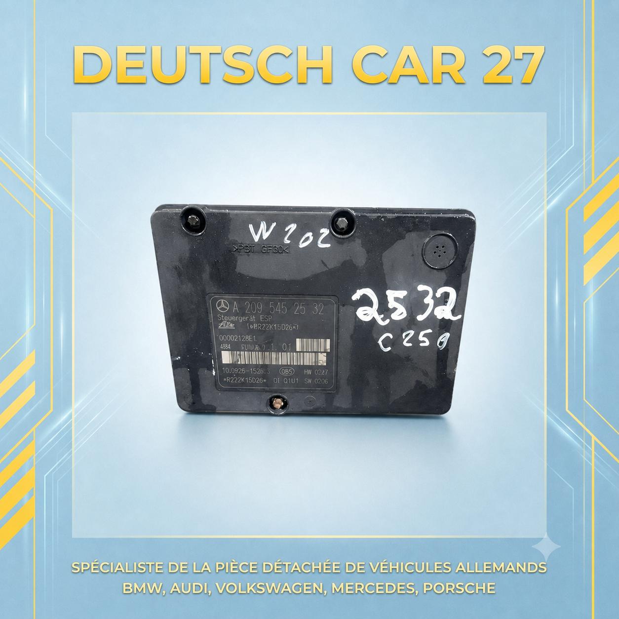 Bloc ABS Mercedes classe c w202 ref a2095452532