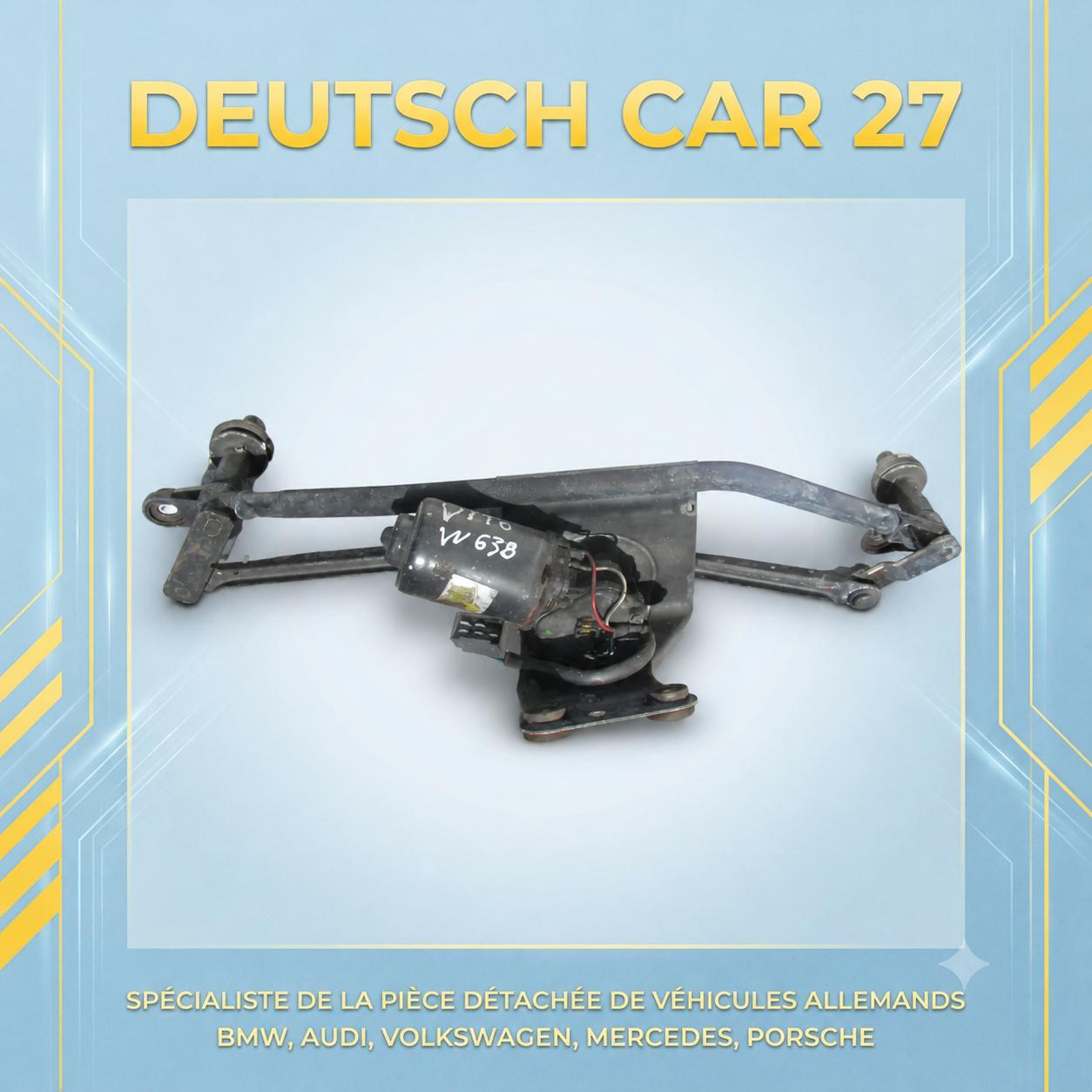 Mécanisme avec moteur d'essuie-glace avant Mercedes Vito W638
