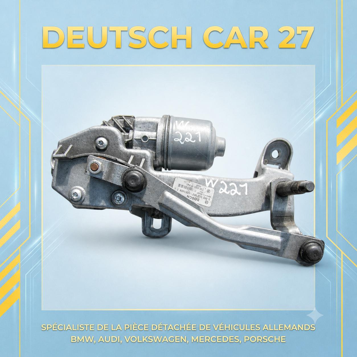 Mécanisme avec moteur d'essuie-glace Mercedes Classe S W221 – Réf. 2118201942