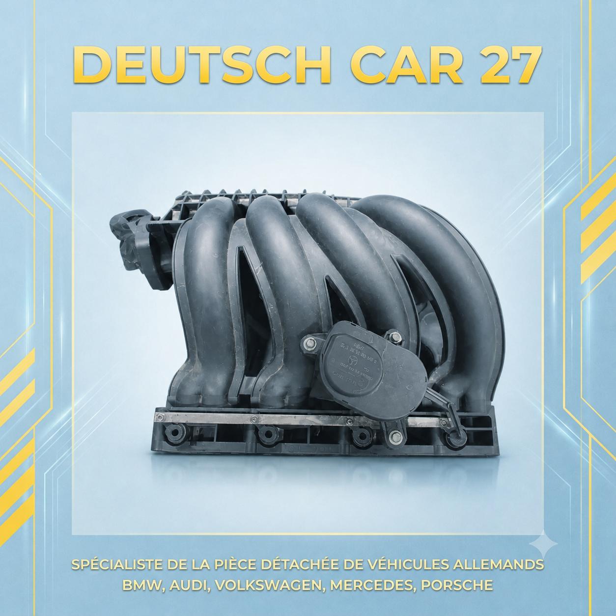 Pipe d'admission aves volet papillon de Mercedes a6111500794