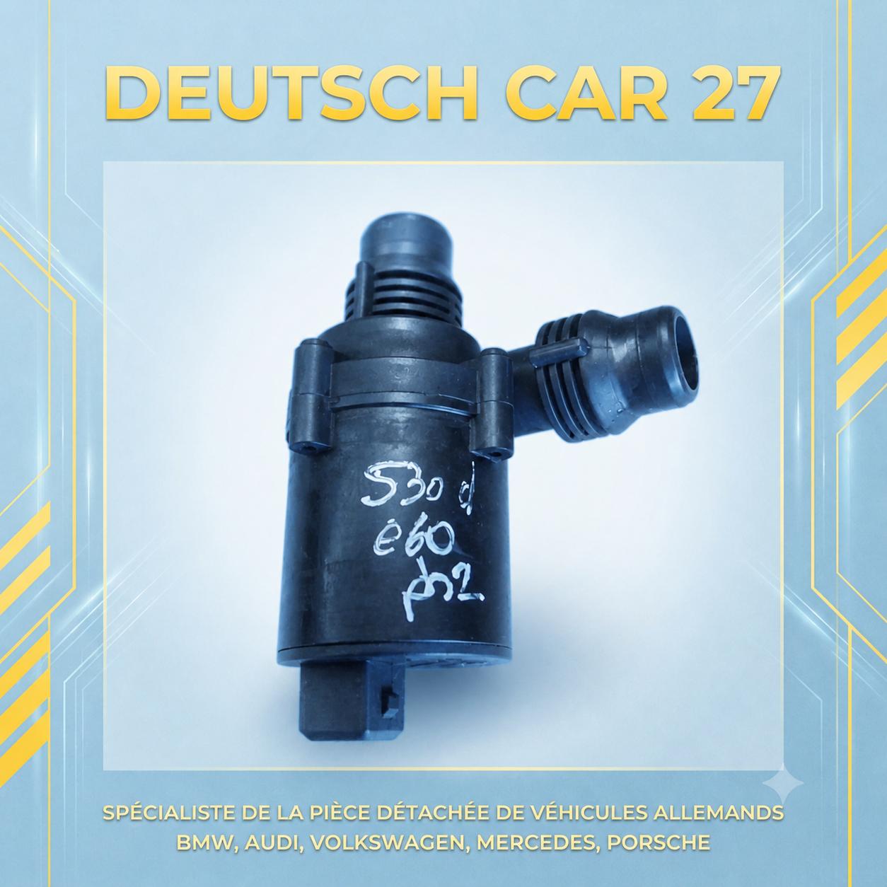 pompe a eau auxiliaire de bmw 530d e60 phase 2