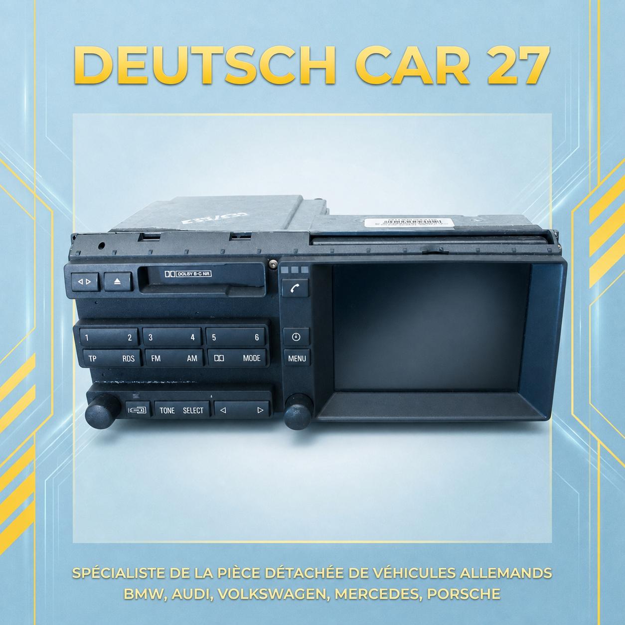 poste radio cassette de BMW 38 ou BMW e39 référence 65528372759